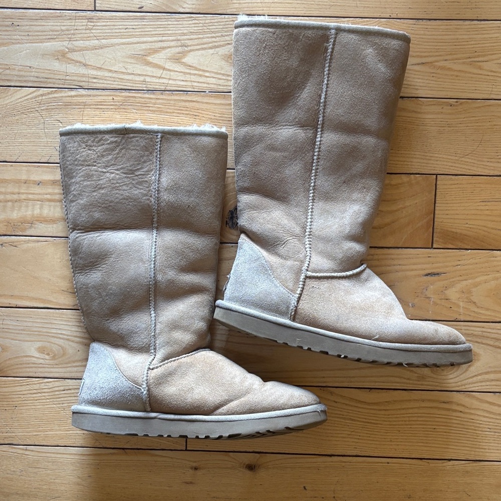 UGG Beige Winter Boots